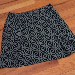 E P Pro golf skort w/front pleats for easy walking